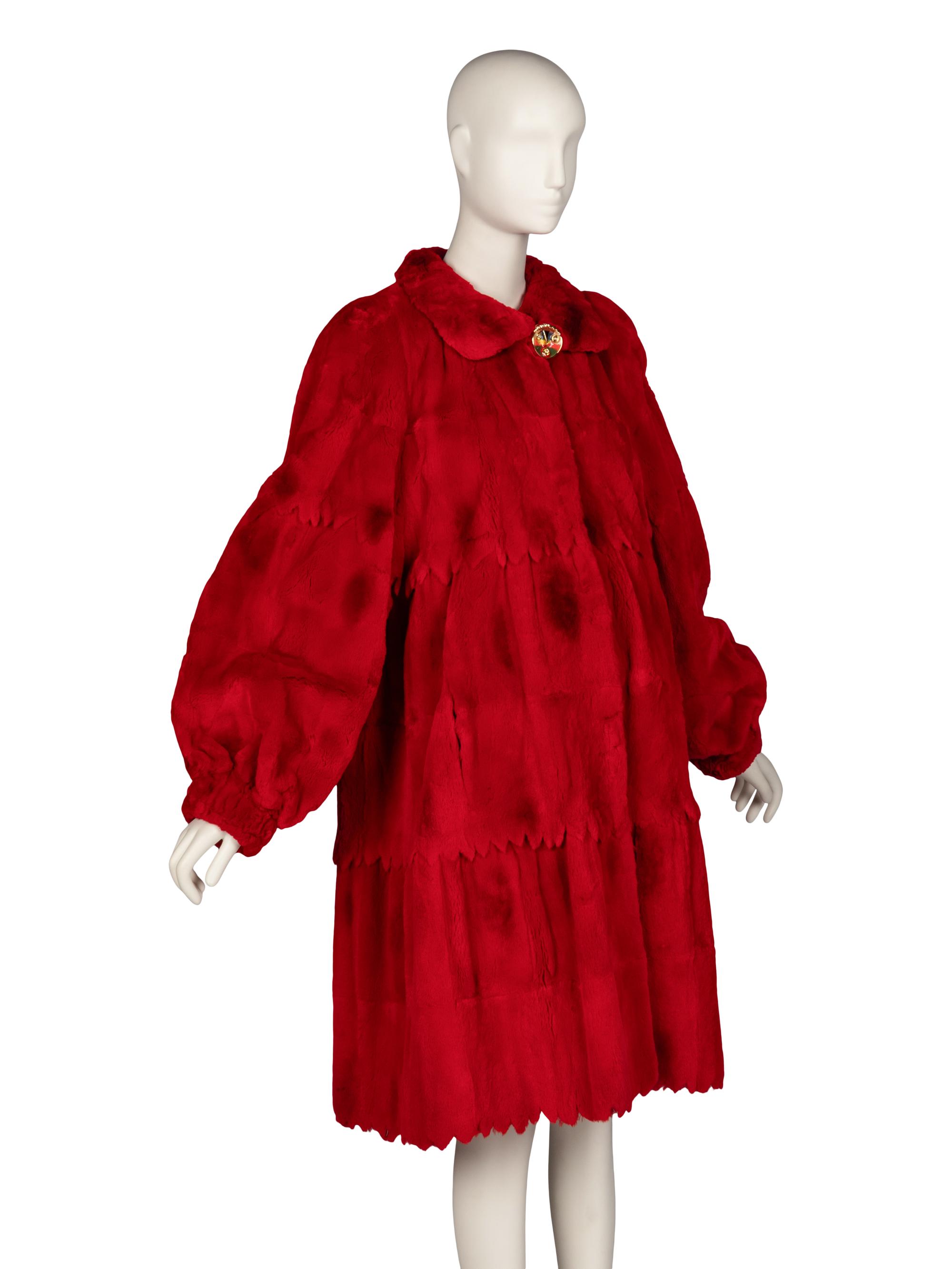 Zuki Sheared Mink Coat