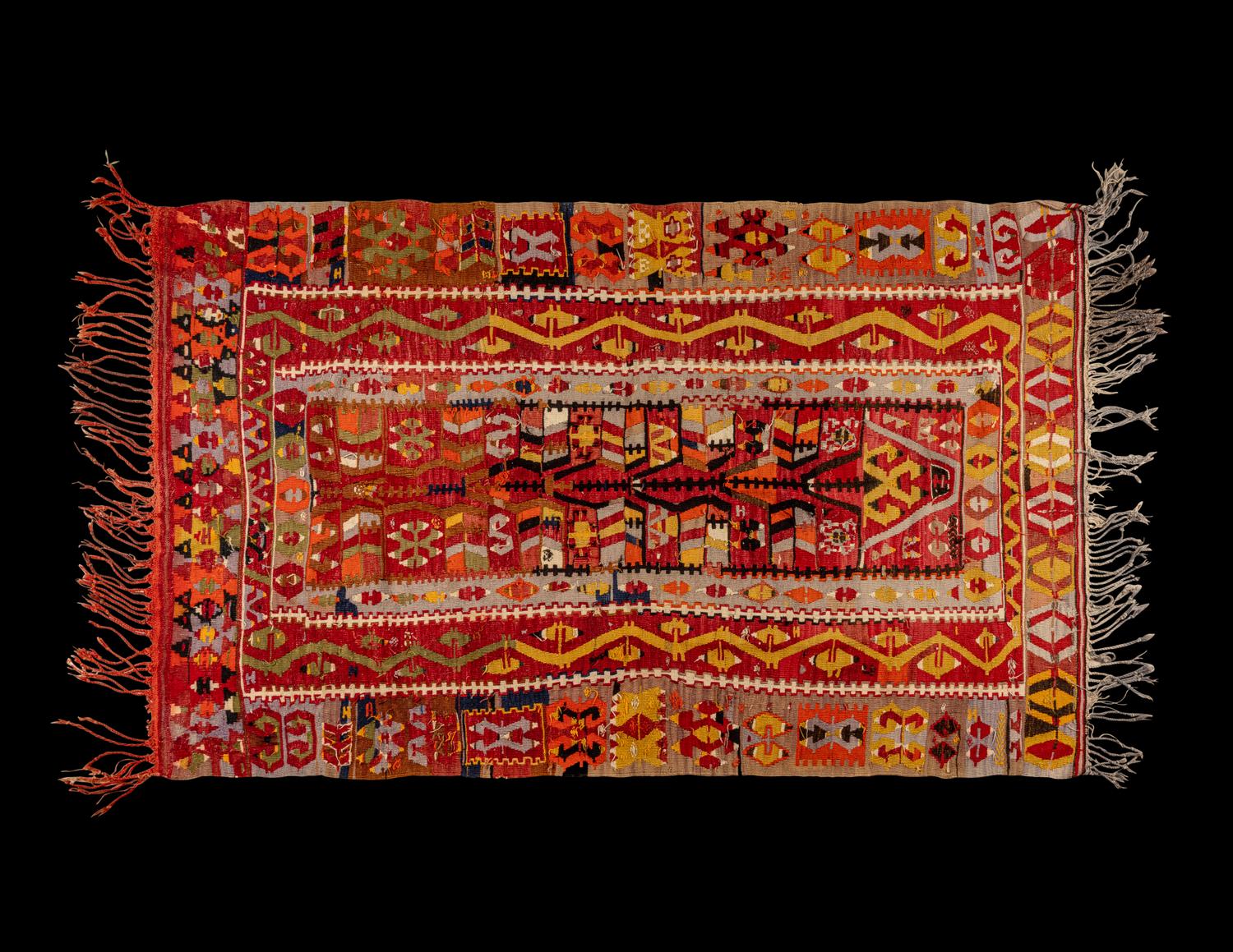 A Turkish Kilim Wool Rug