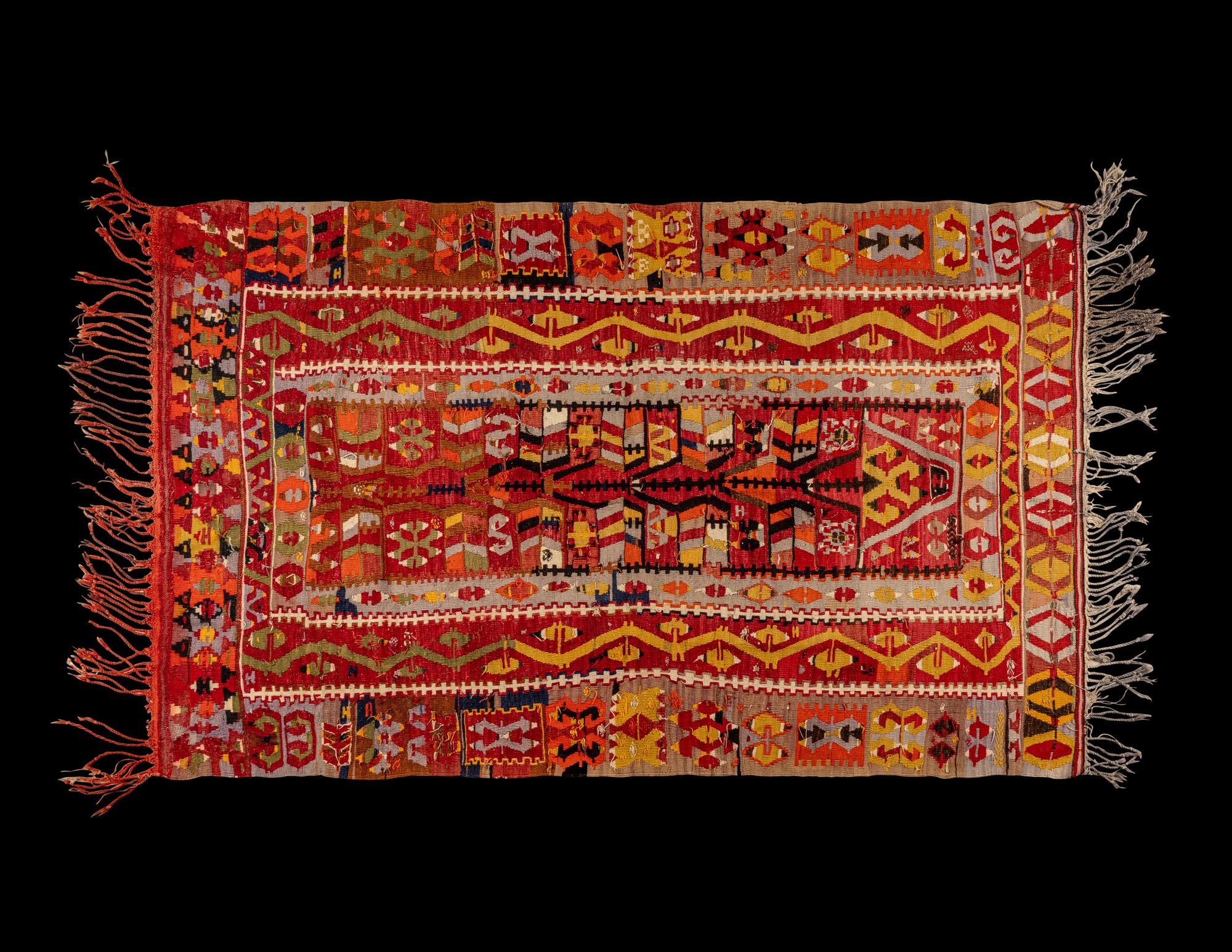 A Turkish Kilim Wool Rug