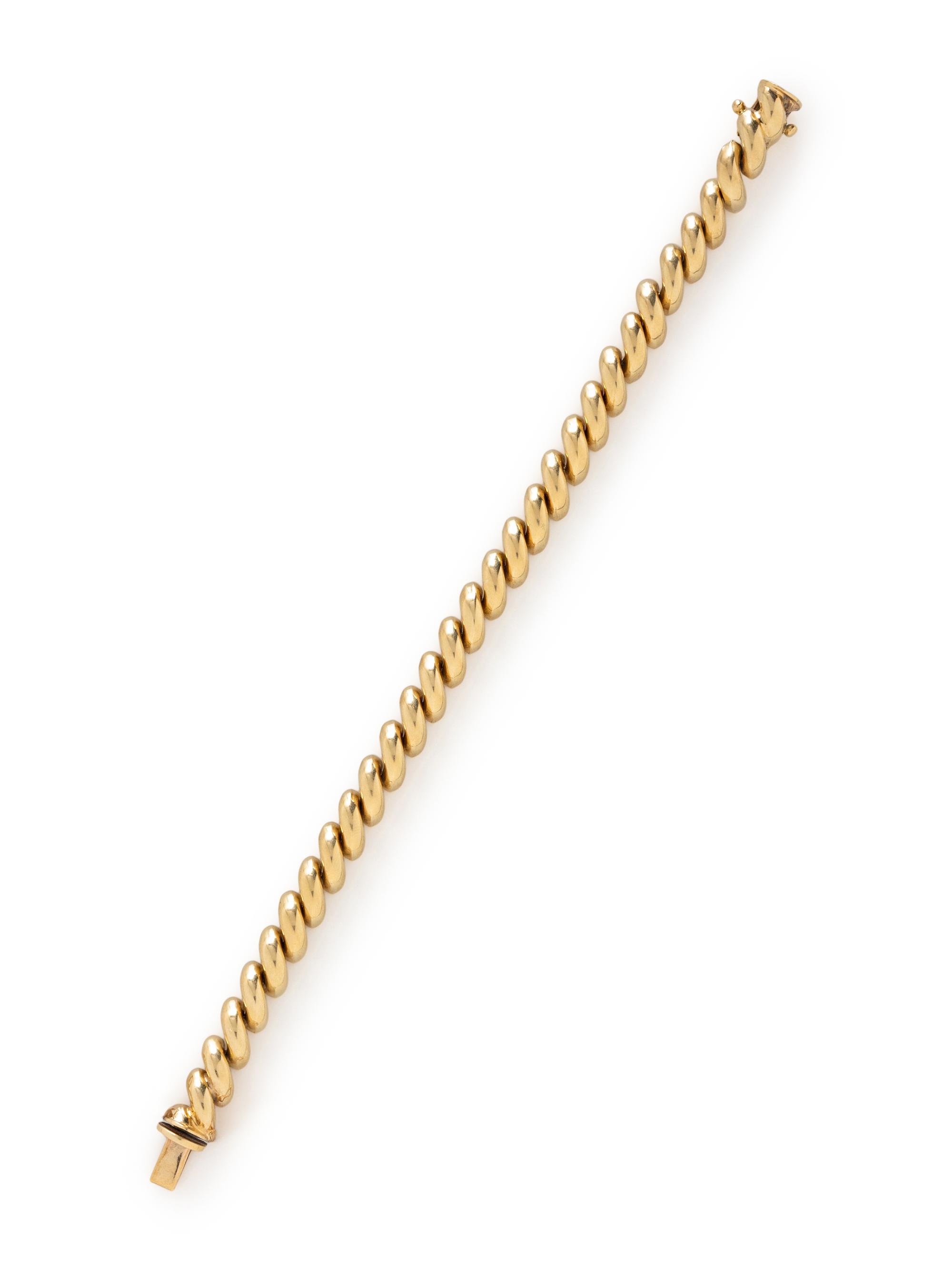 YELLOW GOLD BRACELET