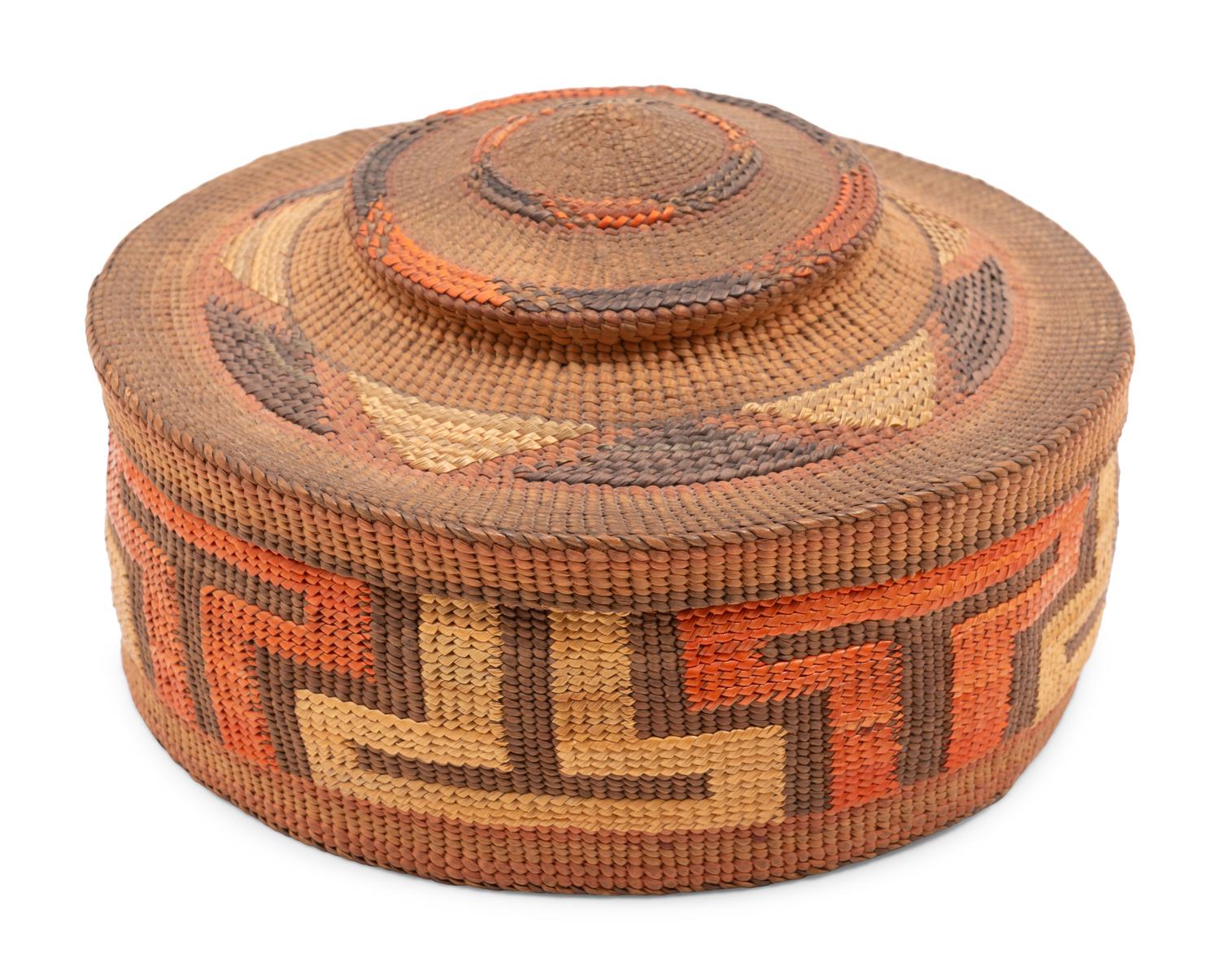 Tlingit Rattle-Top Basket