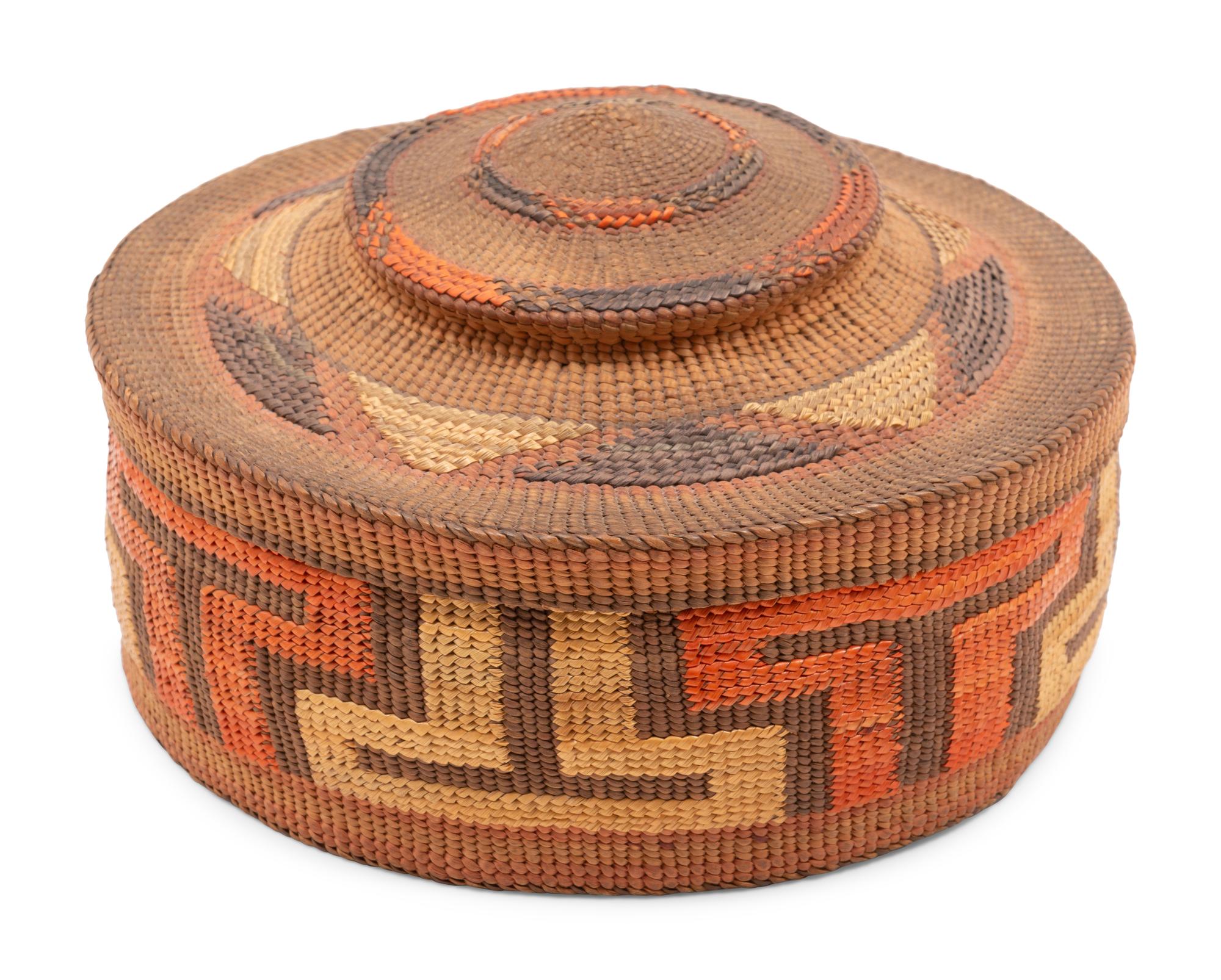 Tlingit Rattle-Top Basket