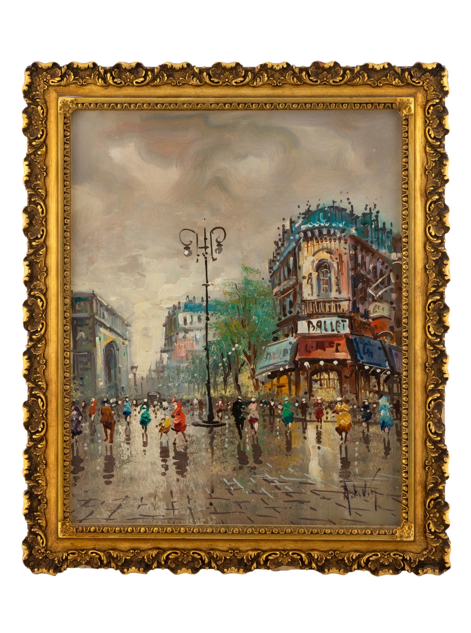 Paris Street Scene
