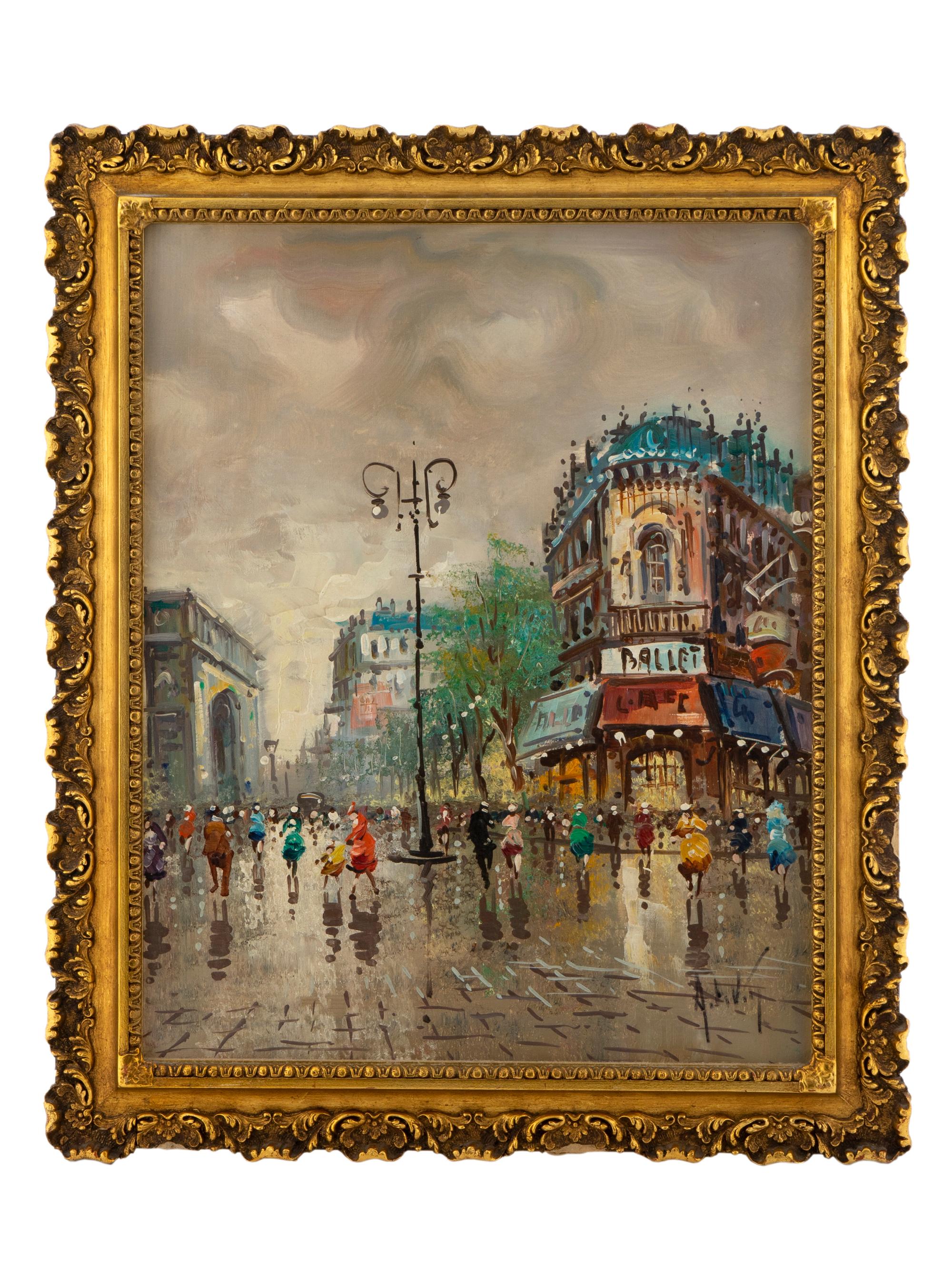 Paris Street Scene