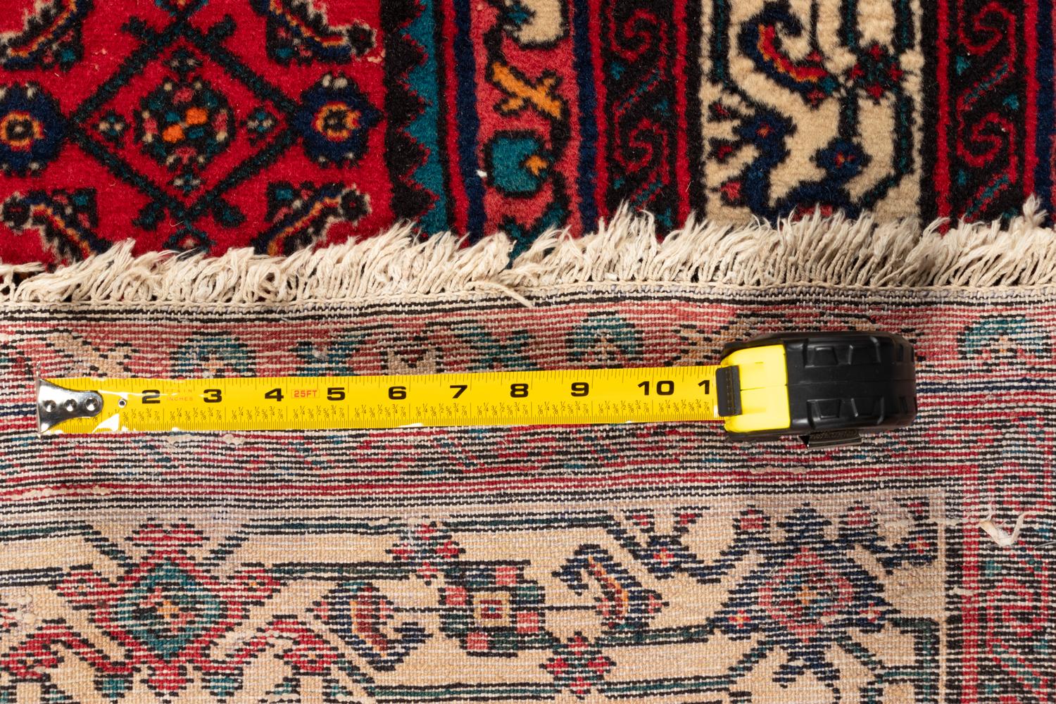 Three Hamadan Wool Rugs and a Heriz Wool Runner