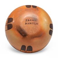 Pottery Jar, with Eagle Tail Pattern