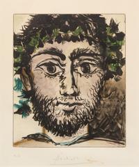 Pablo Picasso, (Spanish, 1881-1973), Tete de Faune, c. 1958
