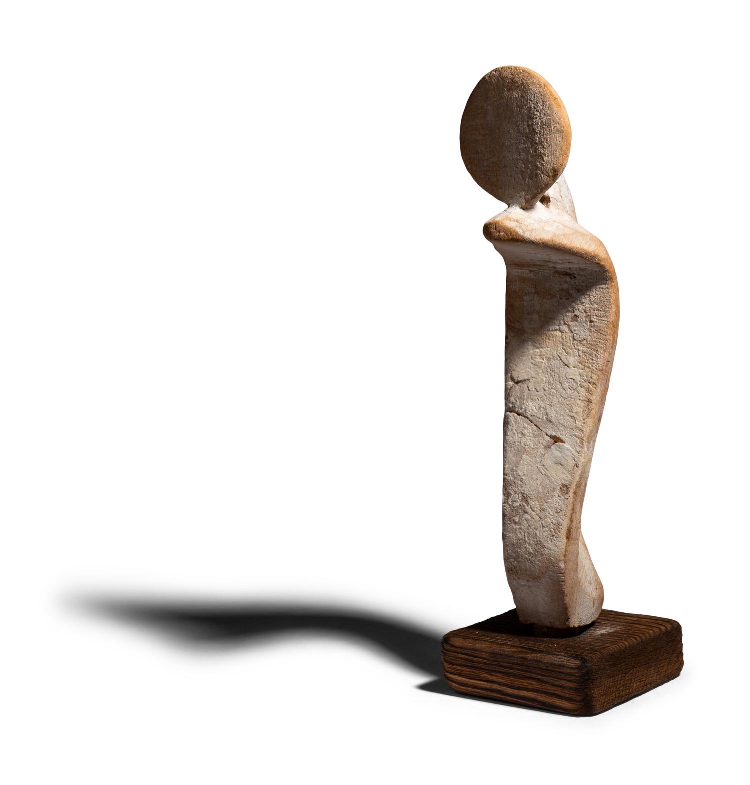 An Egyptian Wood Uraeus