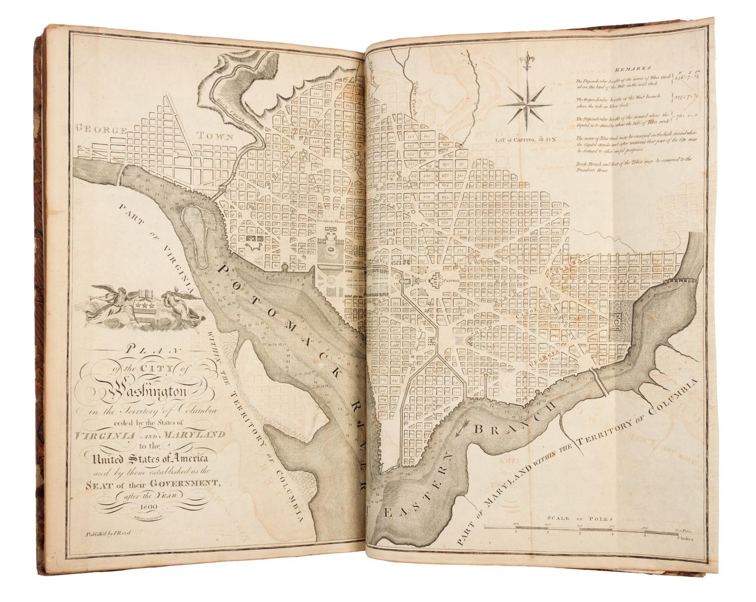 REID, John. The American Atlas. New York: John Reid, 1796.