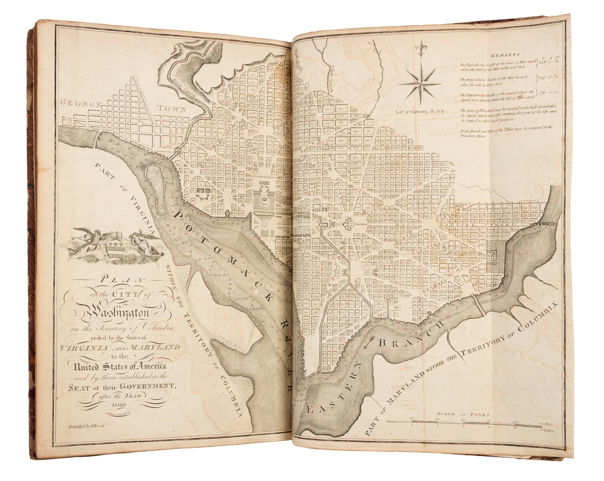 REID, John. The American Atlas. New York: John Reid, 1796.