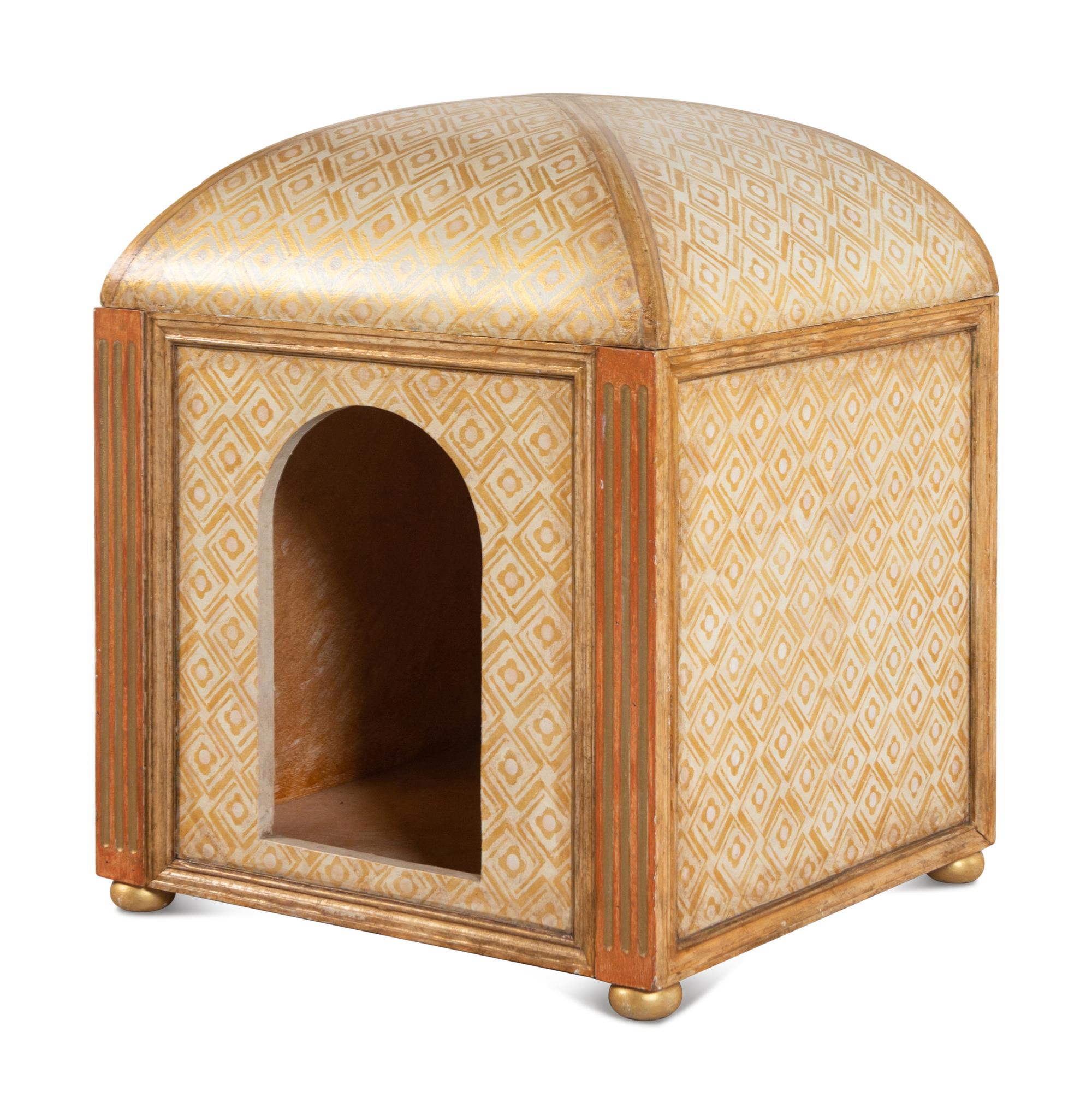 A Giltwood Dog House