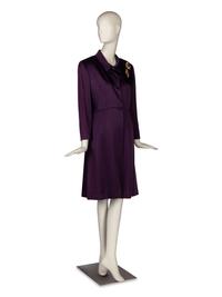 Kelly Graham for Rizik Brothers Two Piece Suit, Accompanied by Two Costume Brooches
