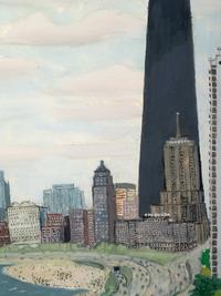 Untitled (Lake Shore Drive and Oak Street Beach, Chicago)