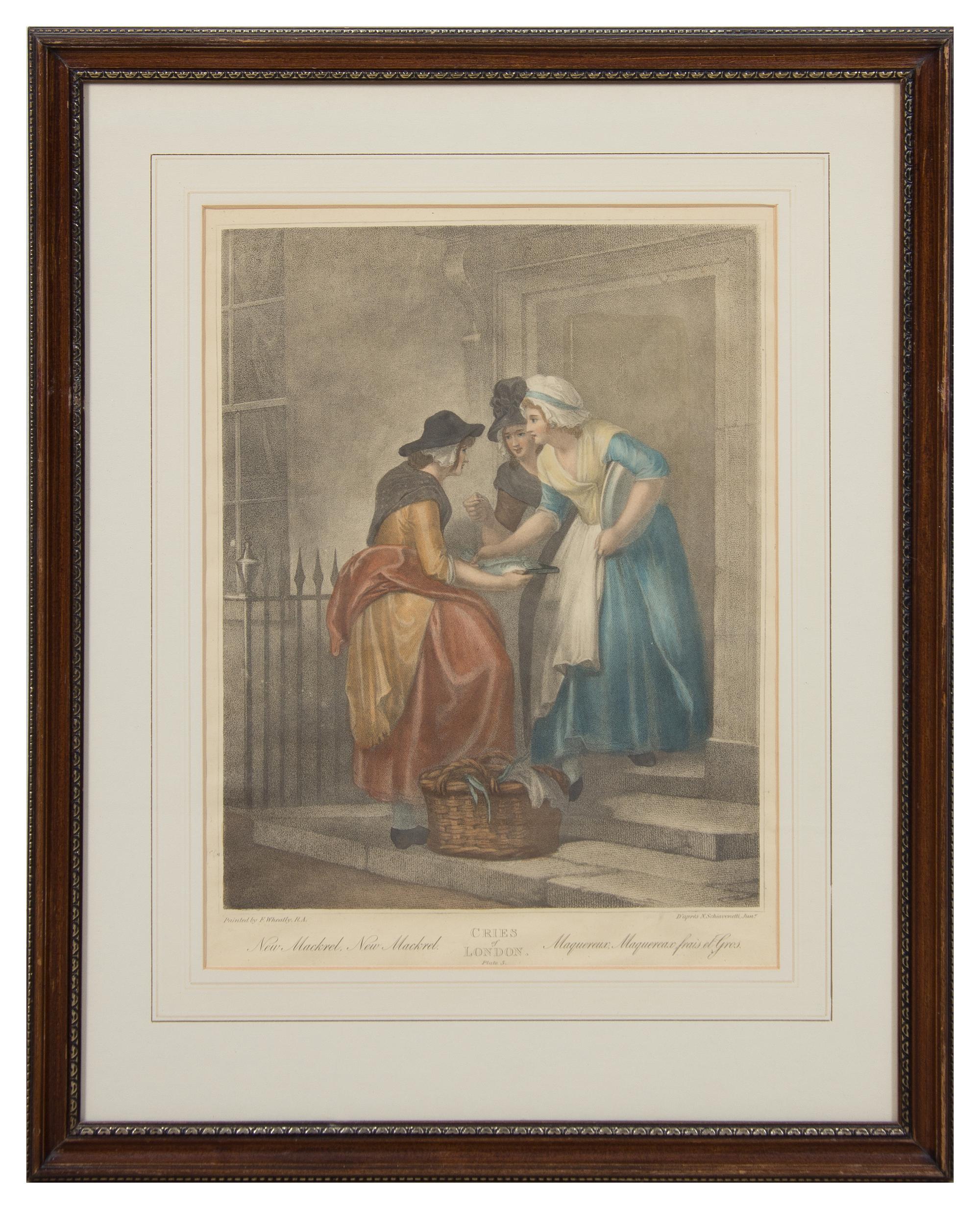 A Set of Thirteen English Mezzotint Engravings Height of tallest overall 23 inches.