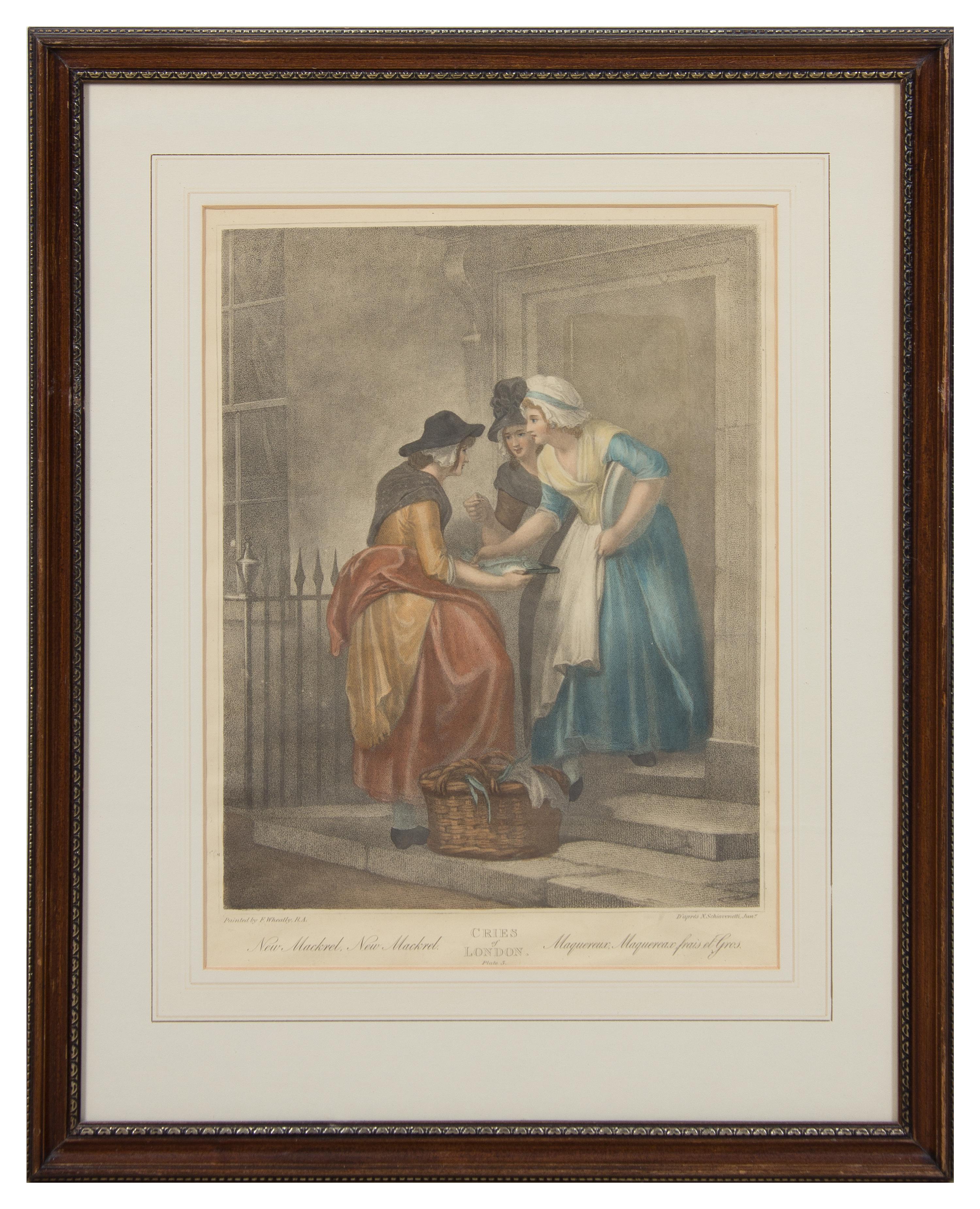 A Set of Thirteen English Mezzotint Engravings Height of tallest overall 23 inches.