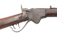 Heavy Barreled Plains Rifle Built on a Model 1860 Spencer Carbine Action by William H. Soper
