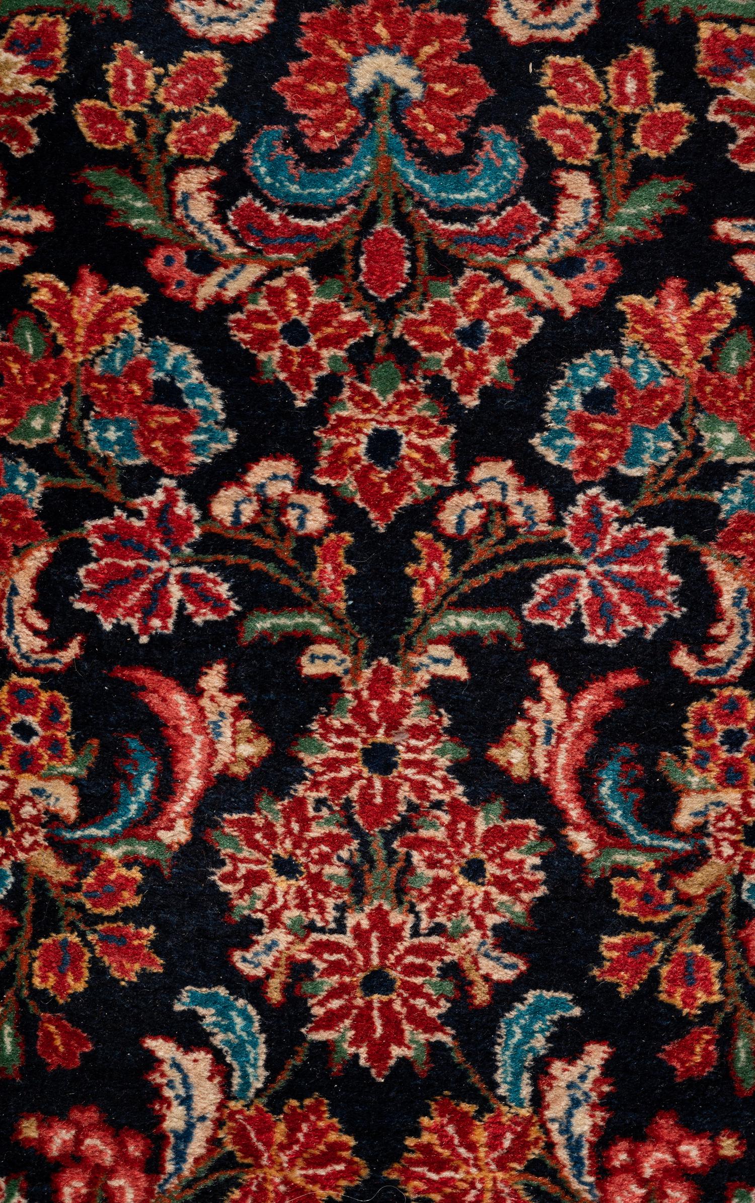 Two Sarouk Wool Runners