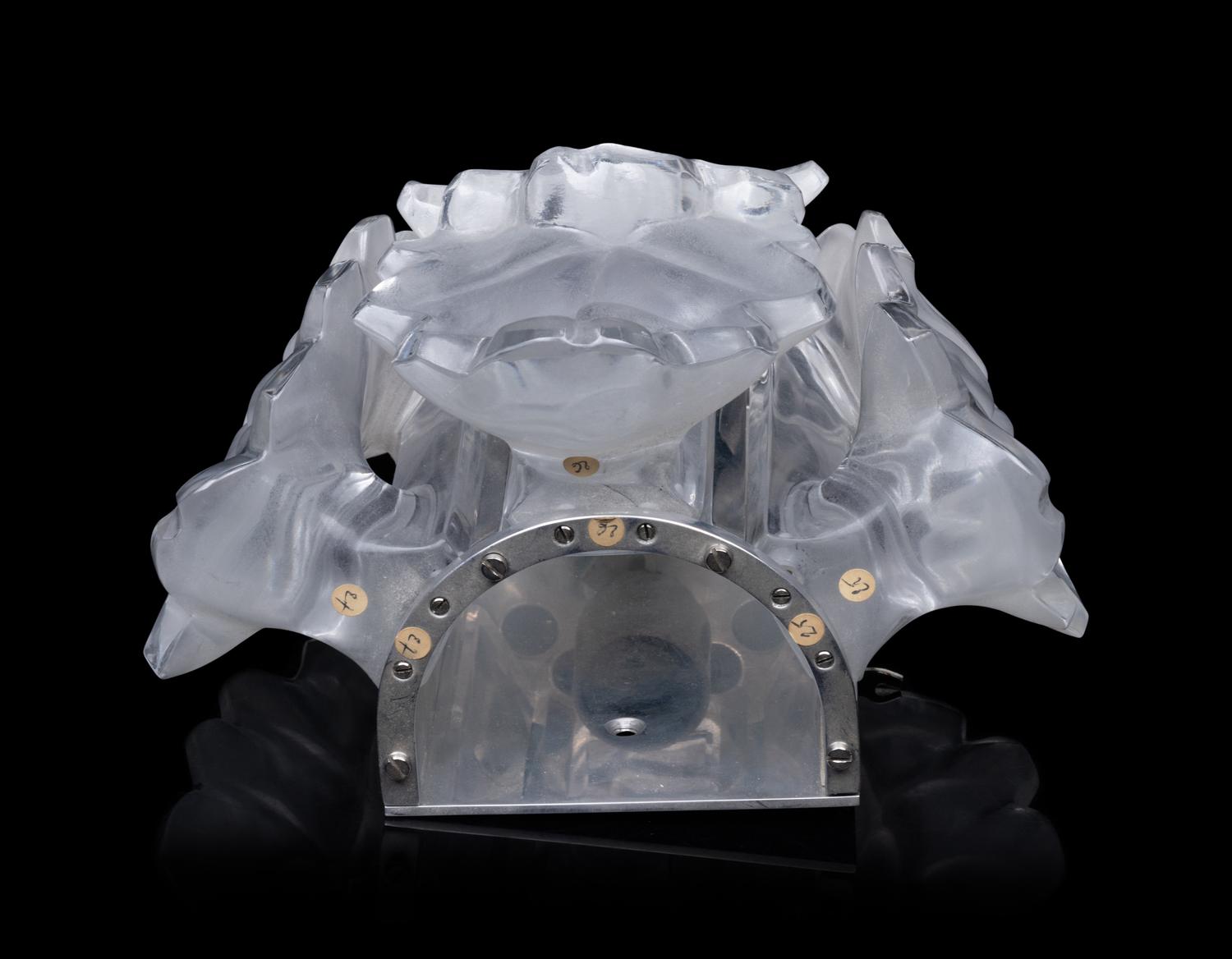 A Lalique Chene Wall Light