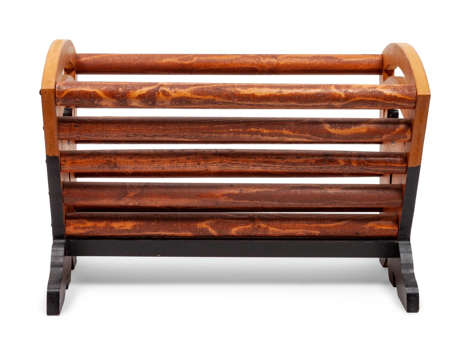 Cowboy Boot Form Magazine Rack