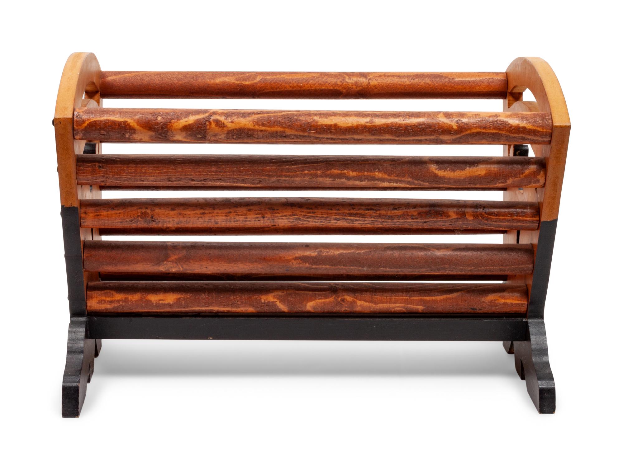 Cowboy Boot Form Magazine Rack