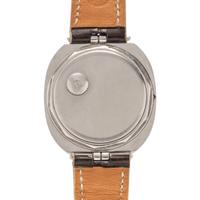 PATEK PHILIPPE, REF. 3580 STAINLESS STEEL 'BACK WIND' WATCH