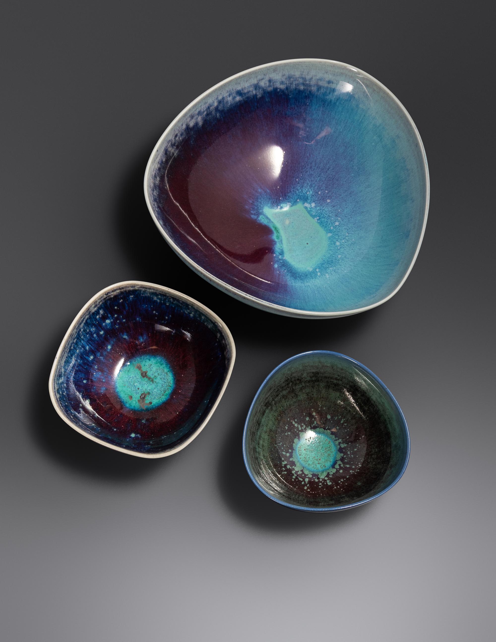 Collection of Six Vessels Gustavsberg, Sweden