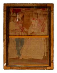 A Painted Tapestry Panel