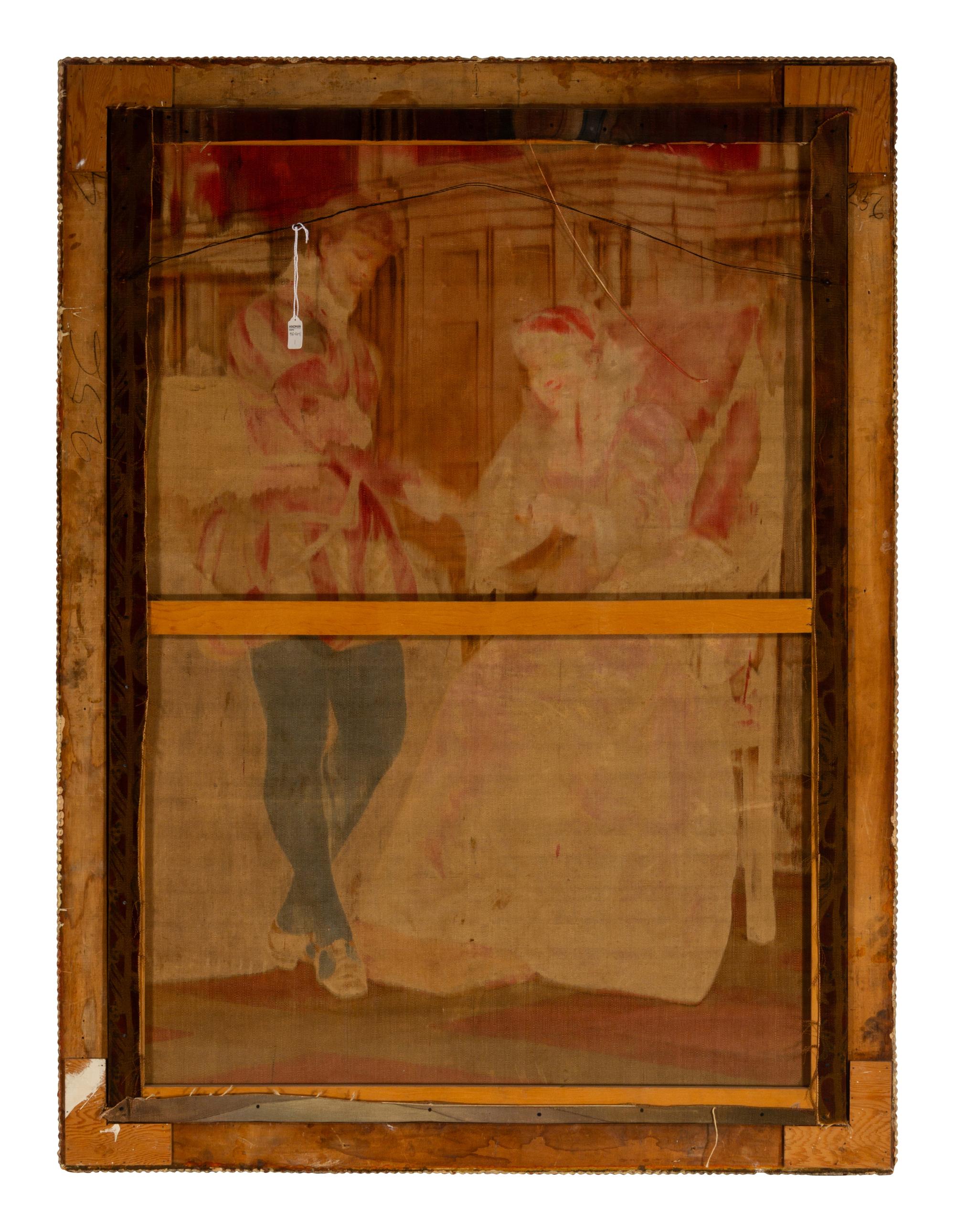 A Painted Tapestry Panel