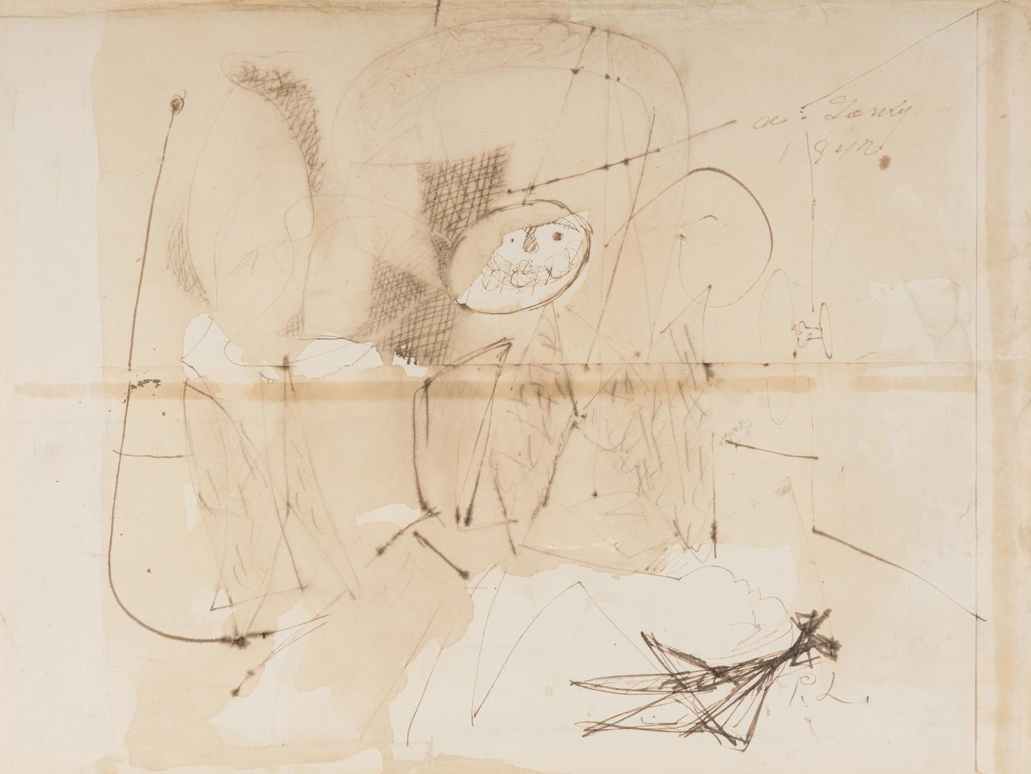 Untitled (Study for Pirate), 1942