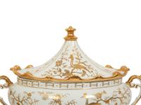 Two Continental Porcelain Tureens with Covers