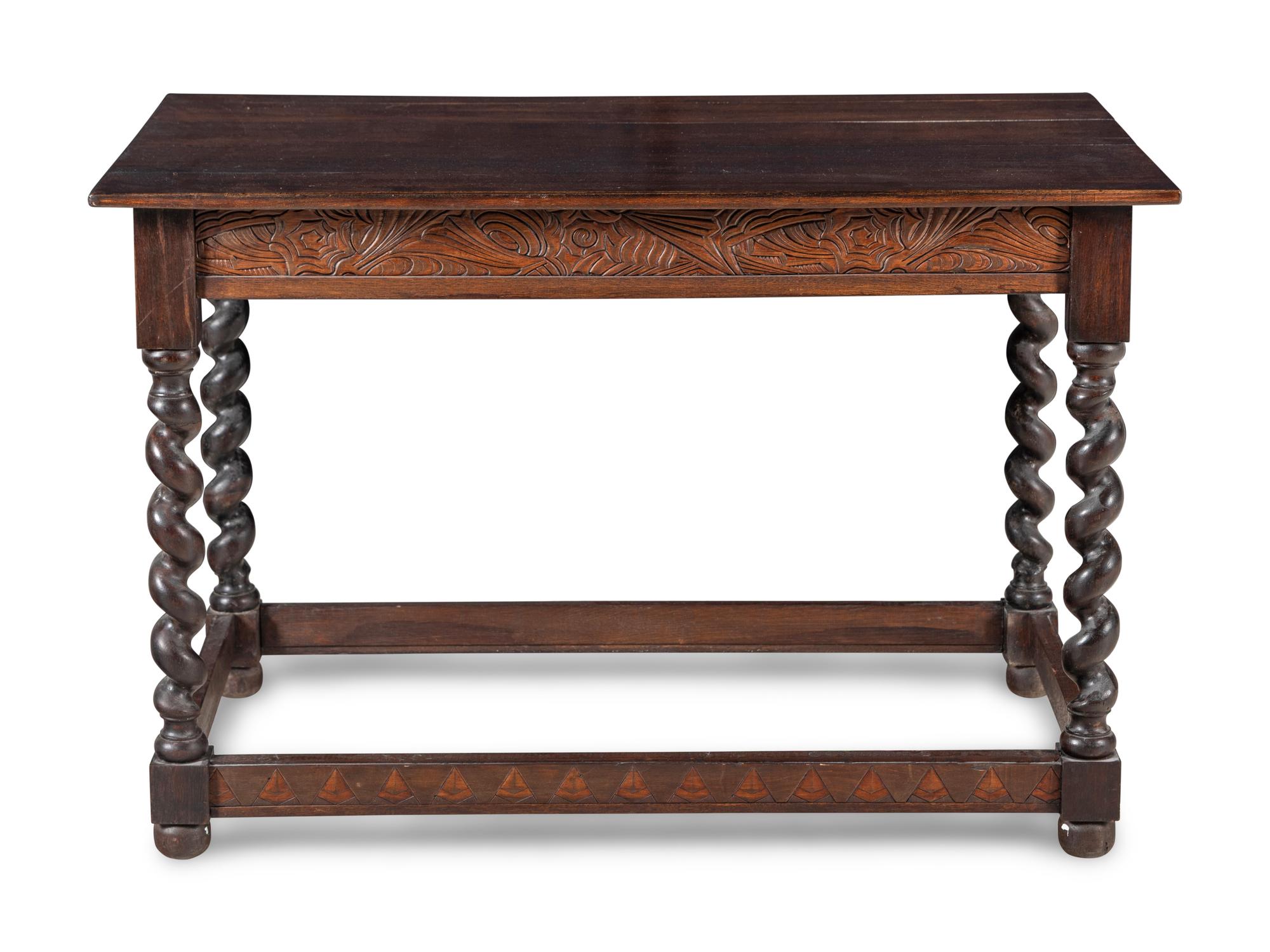 A Jacobean Style Oak Tavern Table