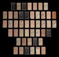 A Collection of Over 350 Assorted T206 Tobacco Baseball Cards
