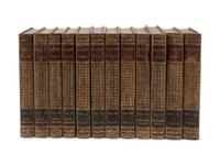 An Assortment of Leatherbound Books, 19th Century
