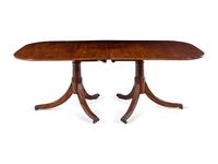 A George III Style Mahogany Dining Table
