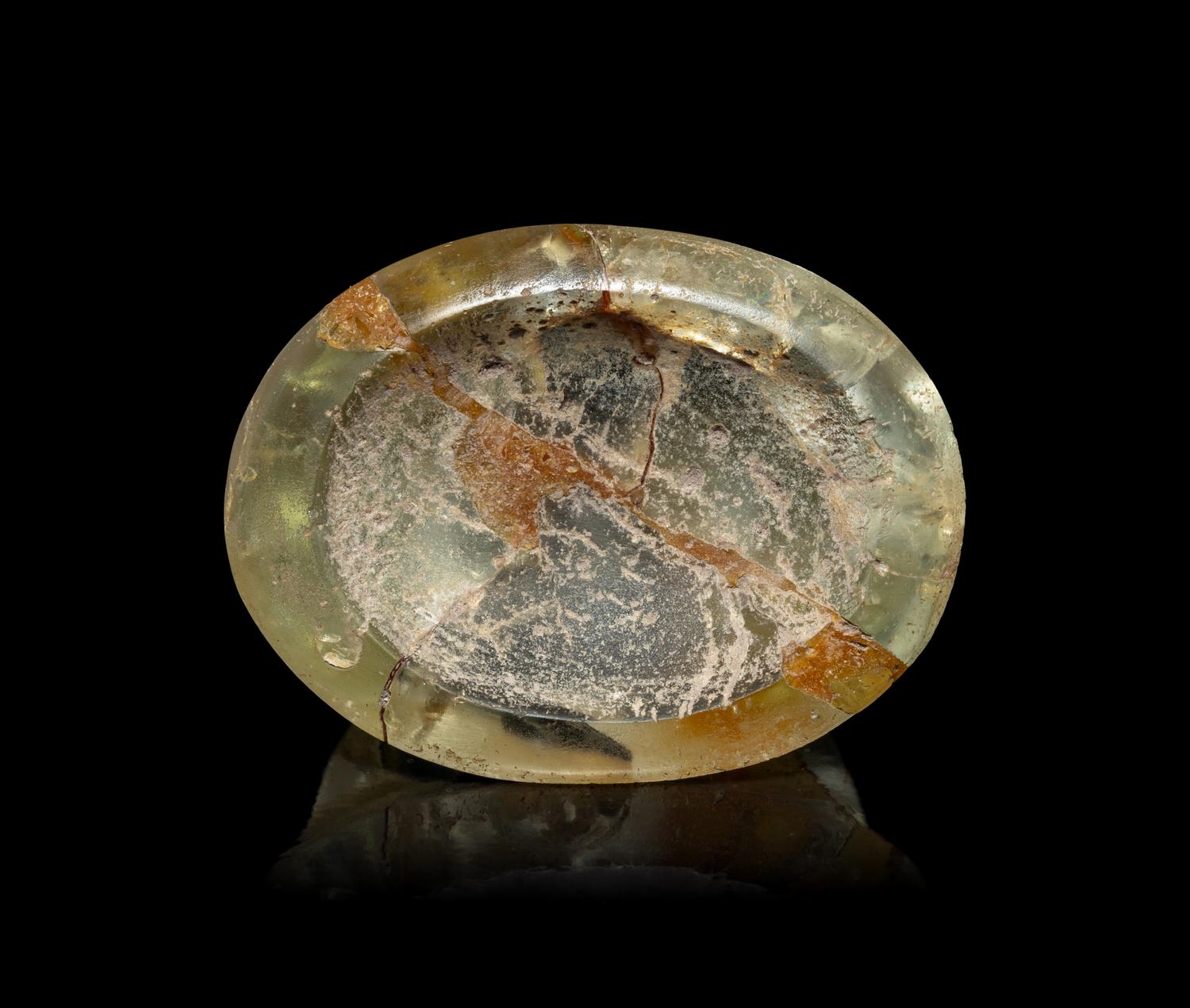 A Hellenistic Glass Finger Ring