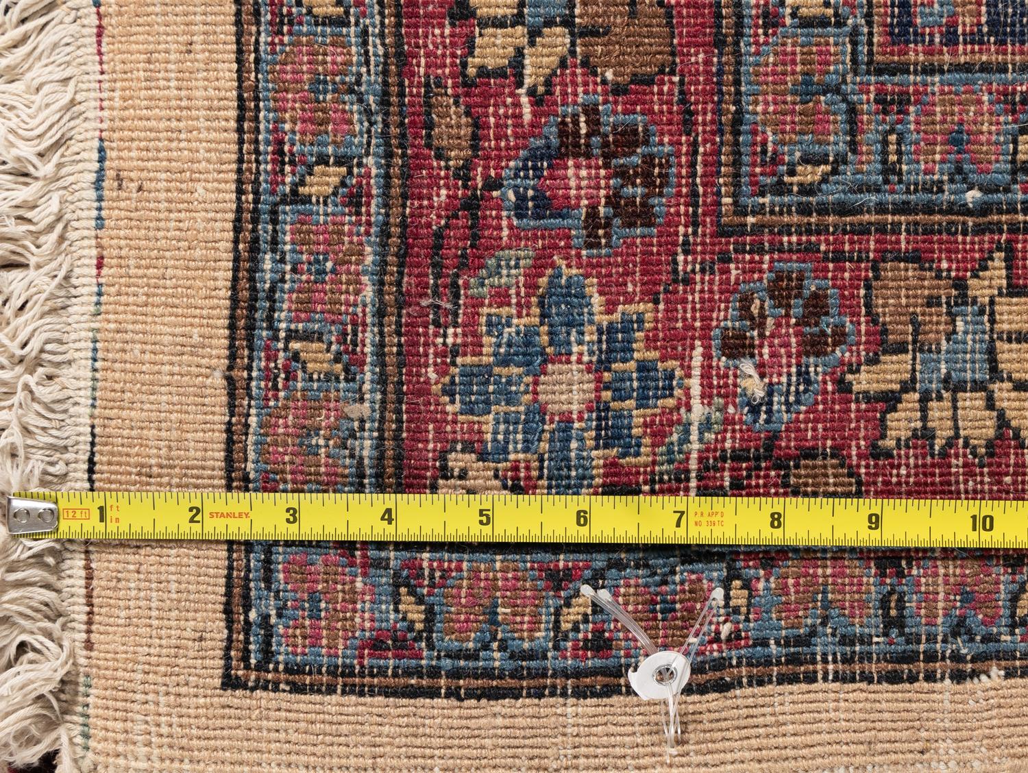 A Meshed Wool Rug
