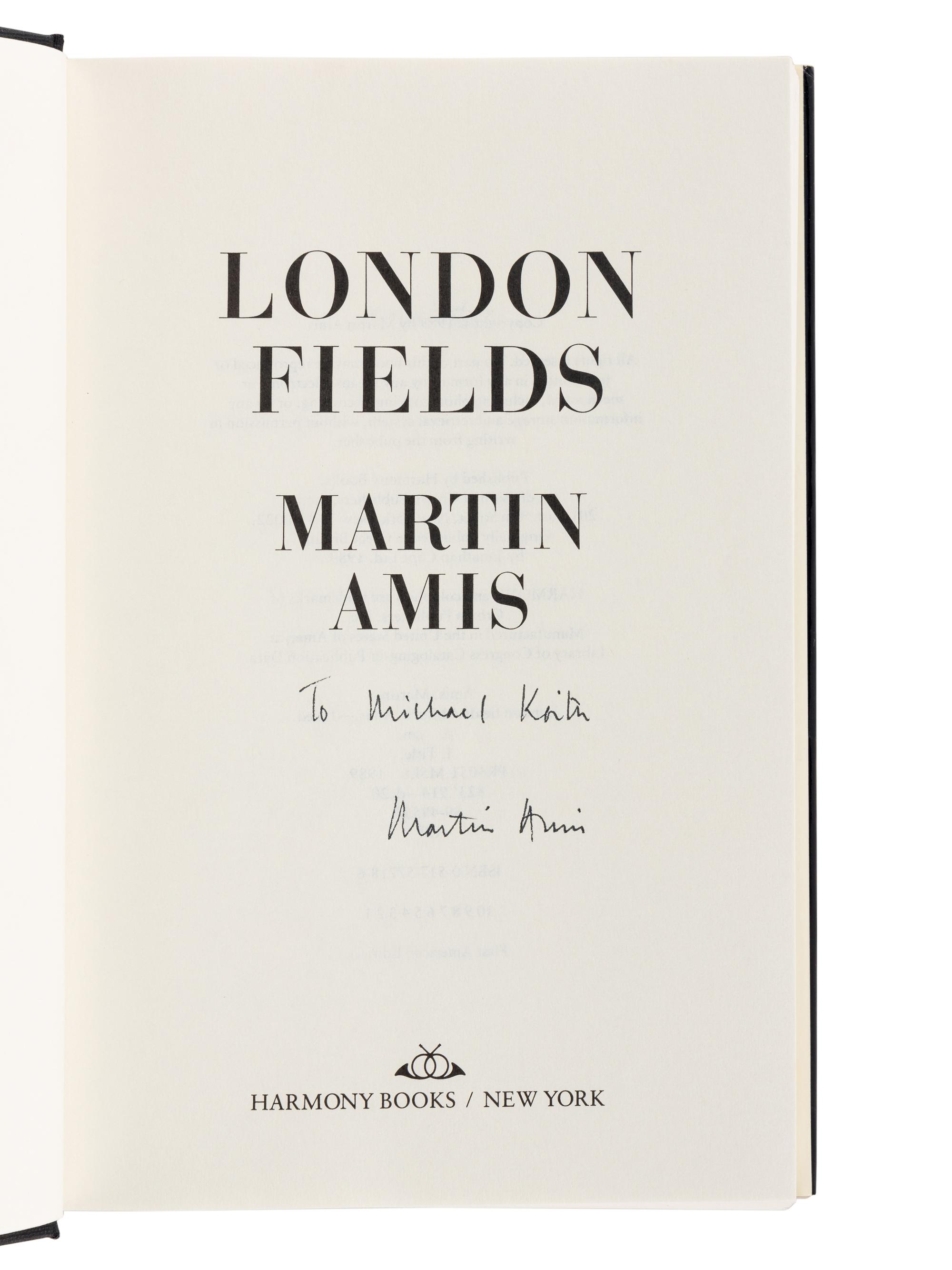 AMIS, Martin (1949-2023). A group of 11 works by Amis, MANY SIGNED, comprising: