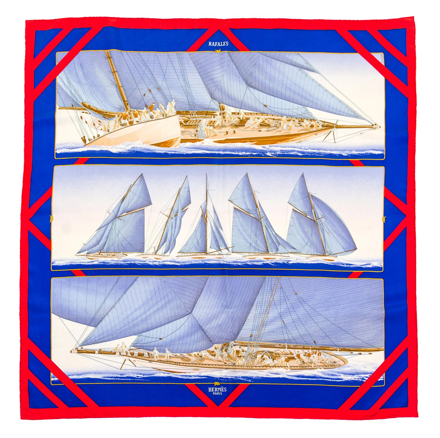 An Hermes 90cm Silk Scarf, 36" x 36".