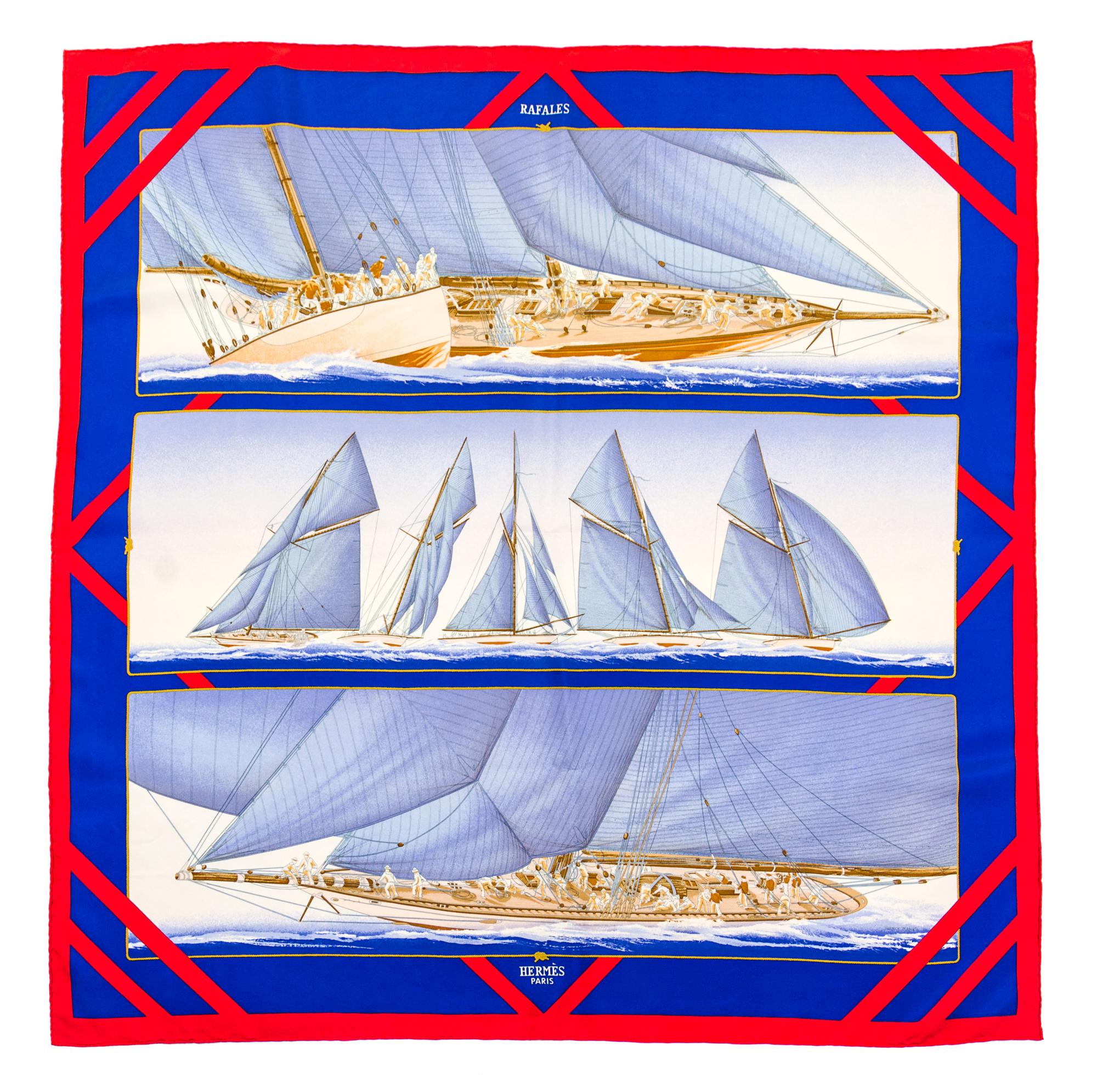 An Hermes 90cm Silk Scarf, 36" x 36".