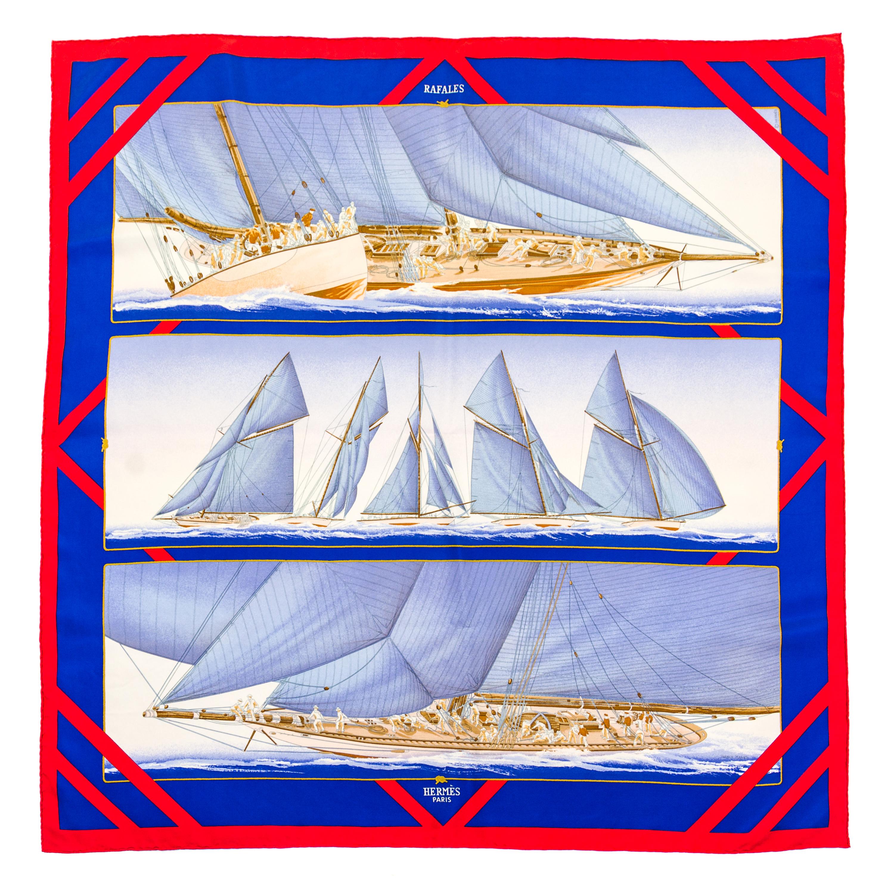An Hermes 90cm Silk Scarf, 36" x 36".