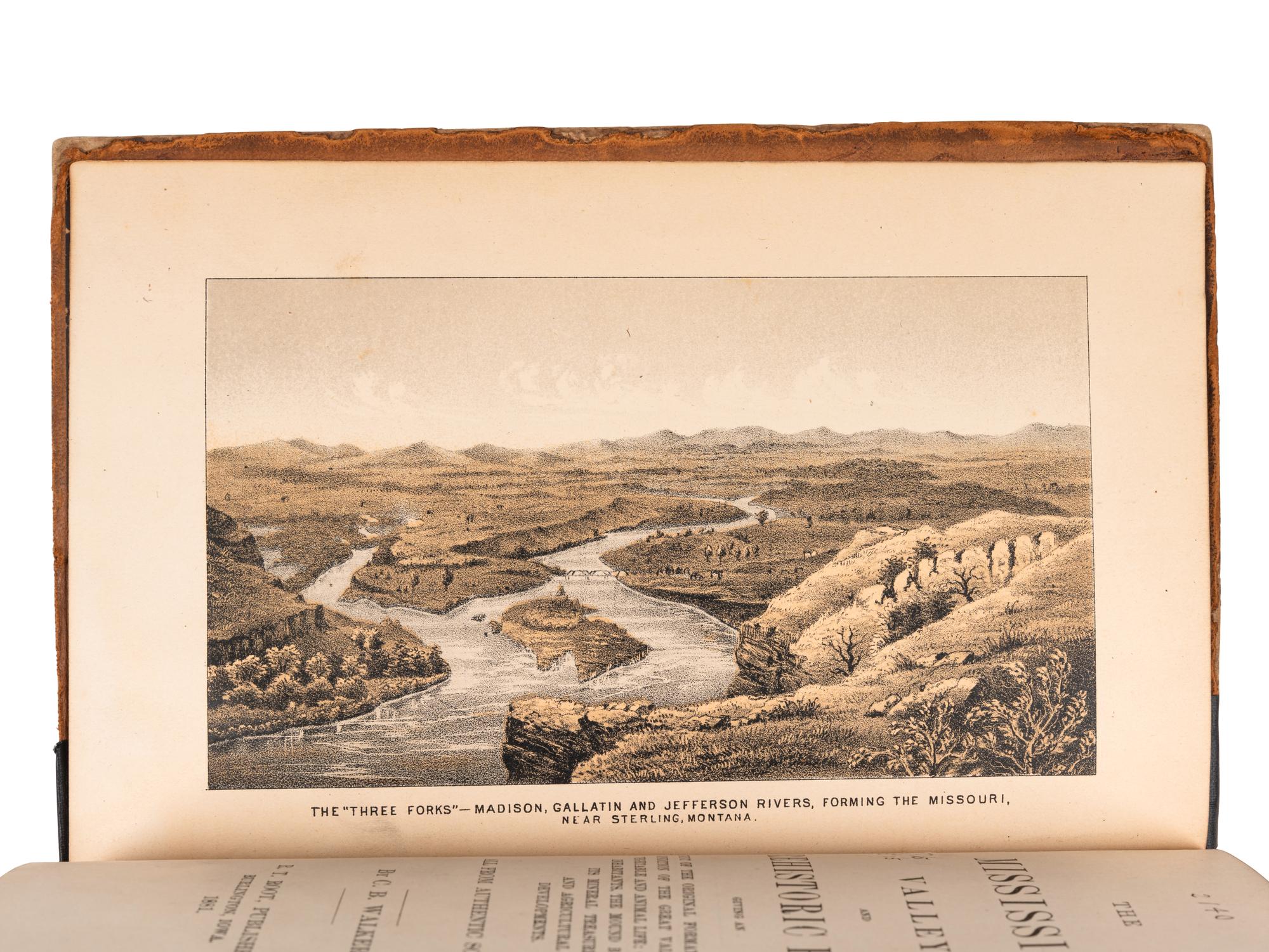 [19TH-CENTURY AMERICANA]. A group of 5 works, comprising: