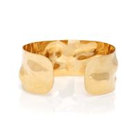 YELLOW GOLD CUFF BRACELET