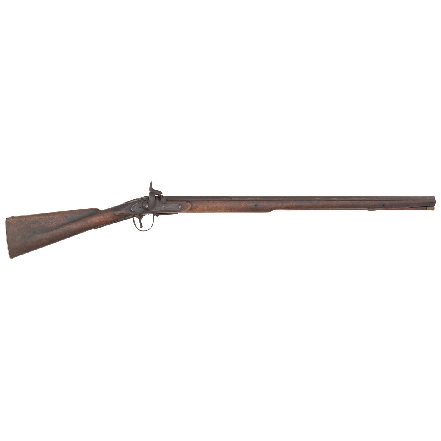 Percussion Northwest Trade Gun by Barnett Dated 1889