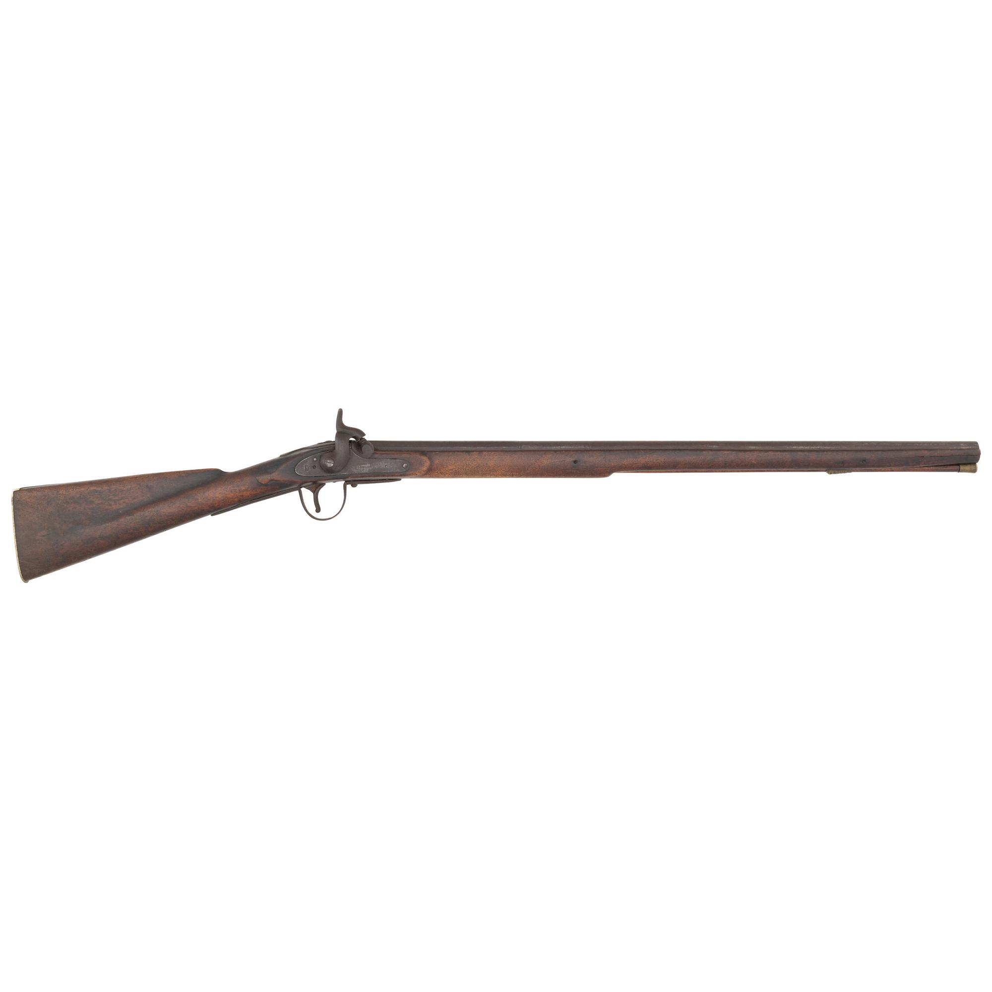 Percussion Northwest Trade Gun by Barnett Dated 1889