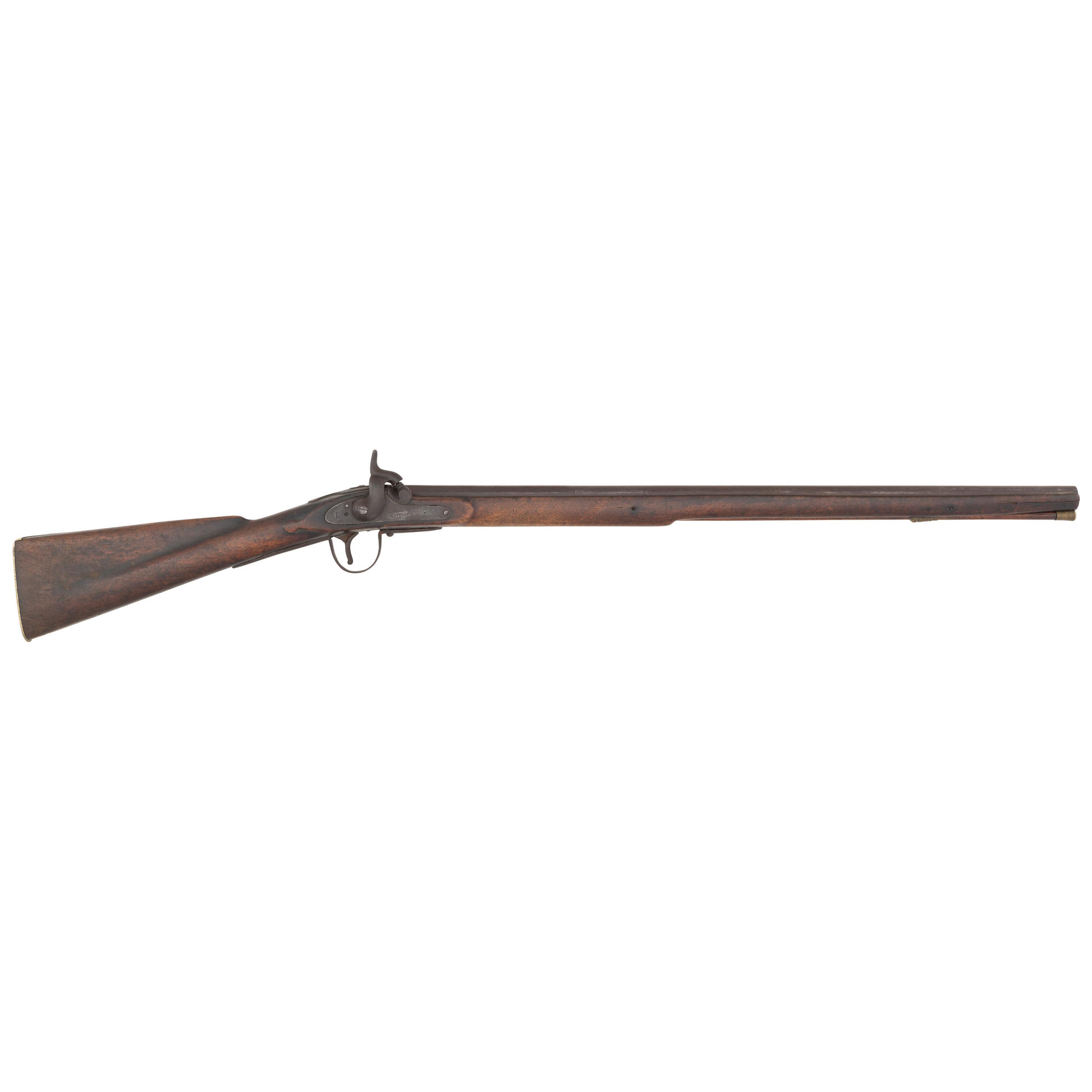 Percussion Northwest Trade Gun by Barnett Dated 1889