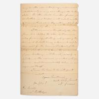 [American Revolution] (Greene, Nathanael) Manuscript Letter