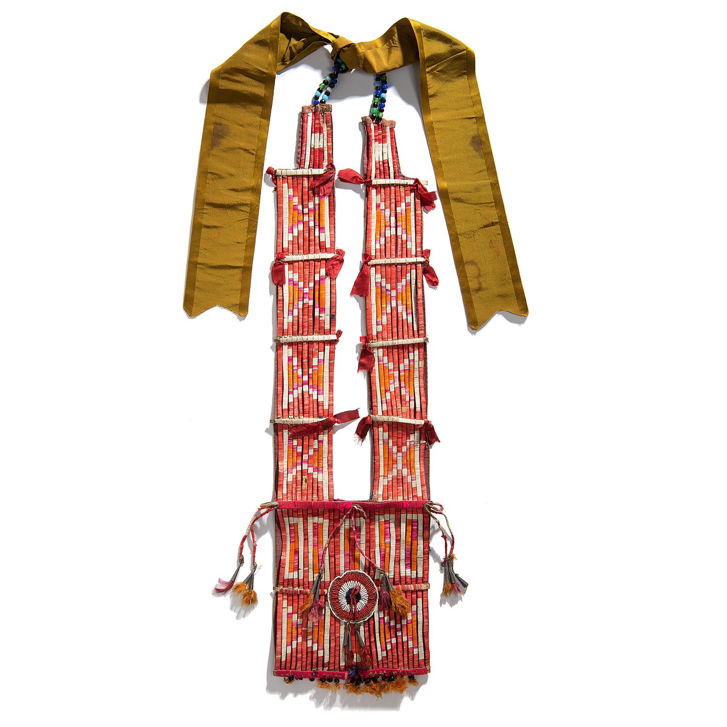 Sioux Woman's Quilled Breastplate