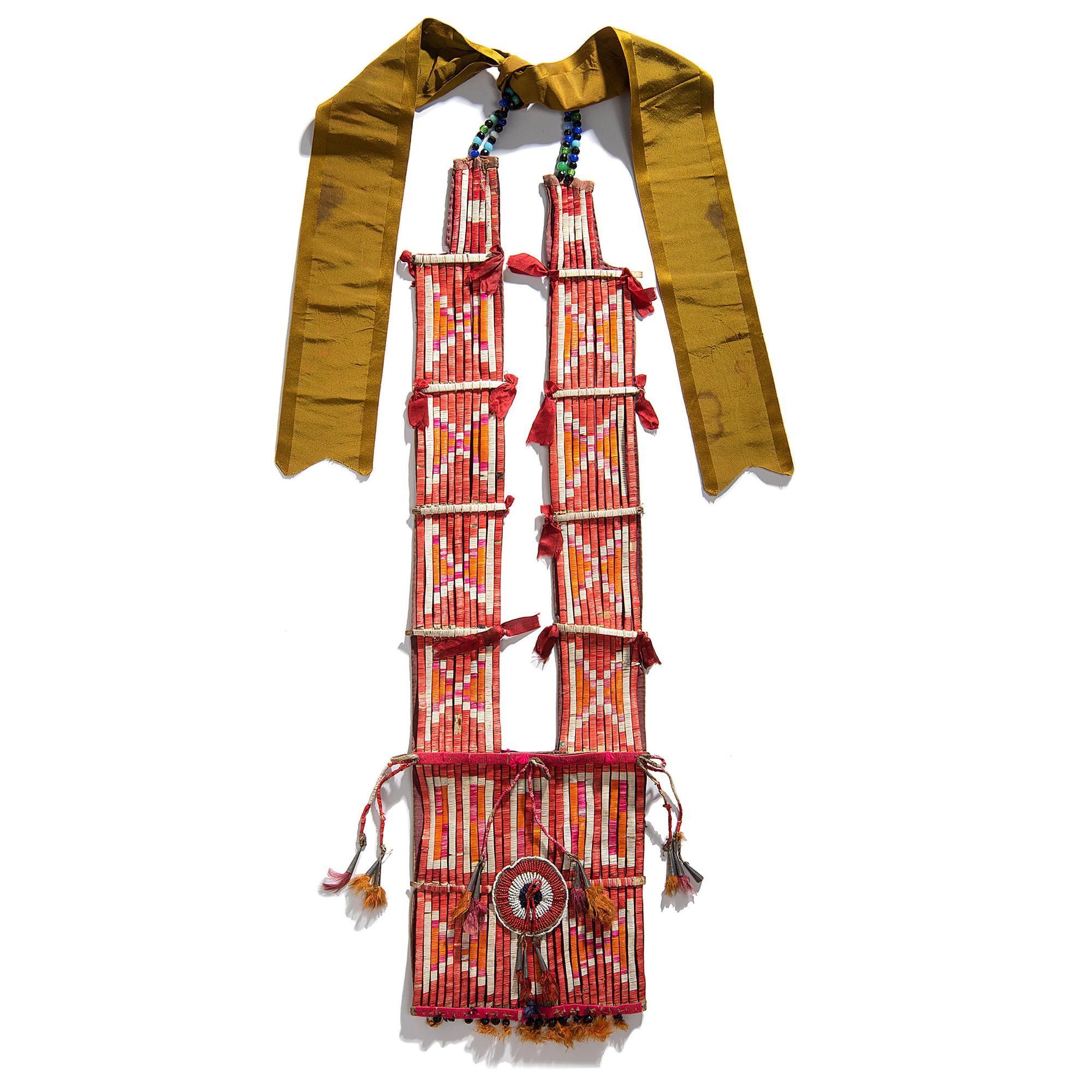 Sioux Woman's Quilled Breastplate