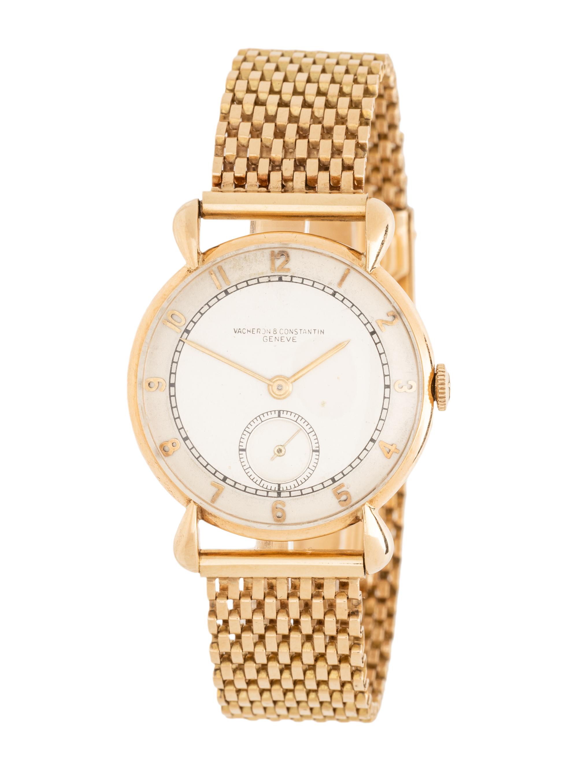 VACHERON & CONSTANTIN, 14K YELLOW GOLD WATCH