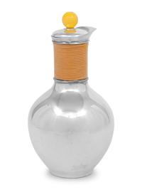 An Edward Buchko Modernist Silver Carafe